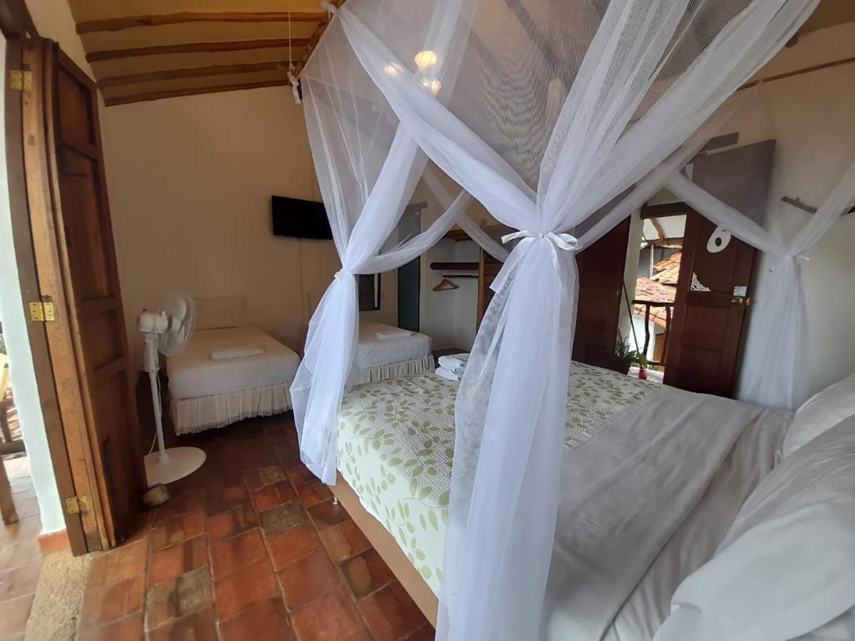 Posada Suenos De Antonio Barichara Eksteriør bilde