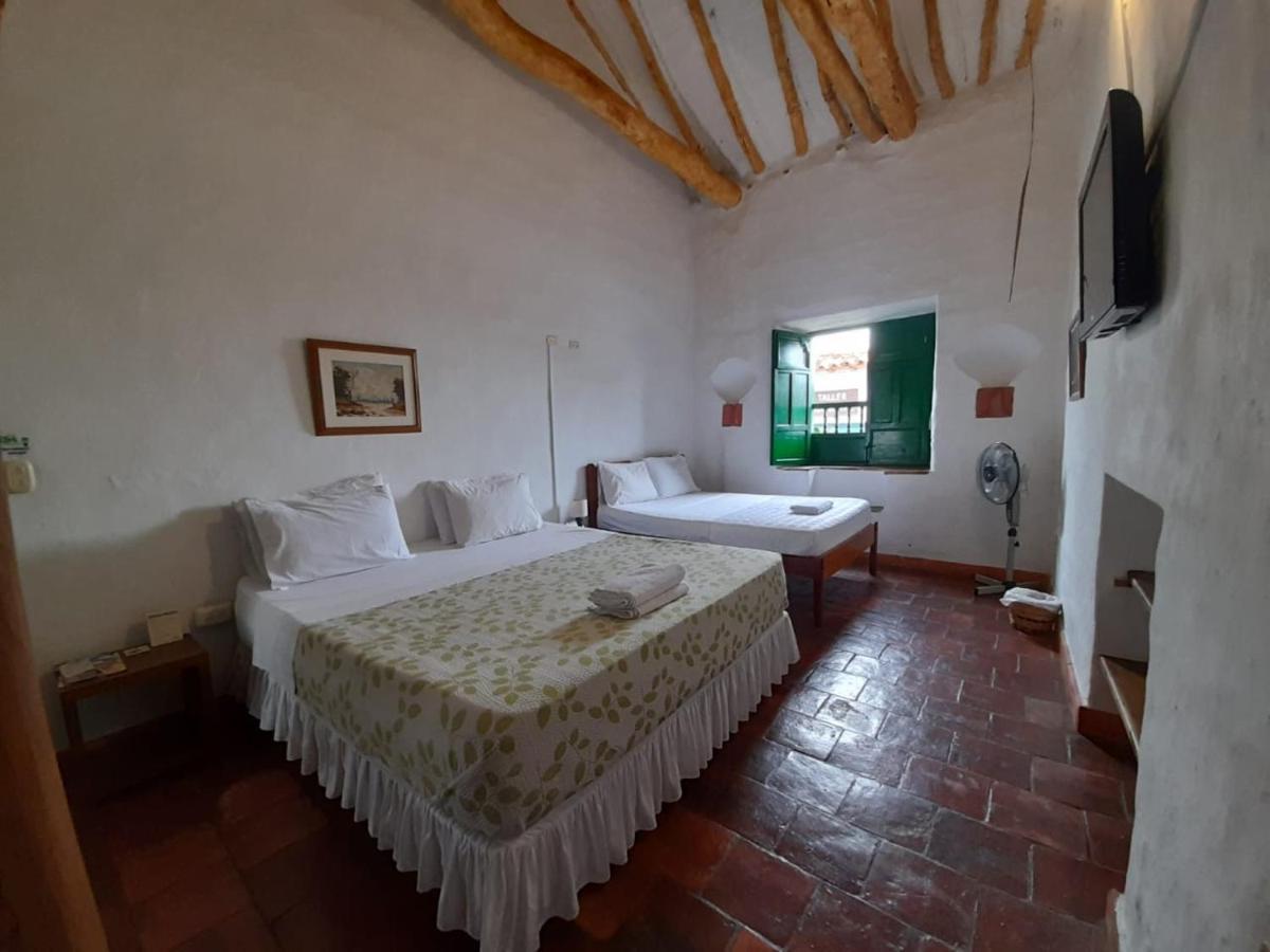 Posada Suenos De Antonio Barichara Eksteriør bilde