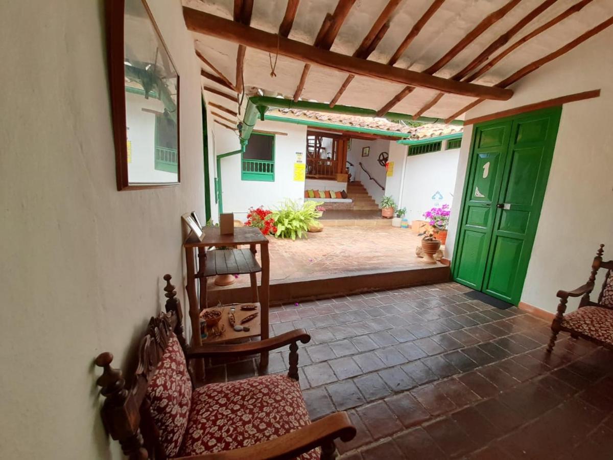 Posada Suenos De Antonio Barichara Eksteriør bilde