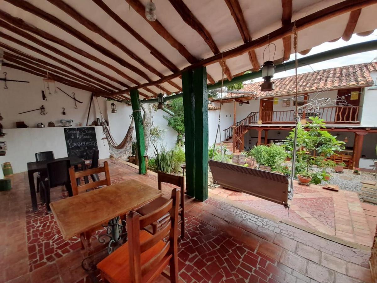 Posada Suenos De Antonio Barichara Eksteriør bilde